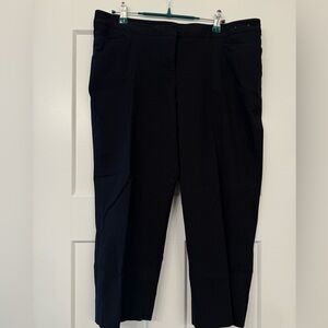 Lane Bryant Black Capris